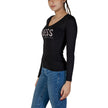 Black Cotton Tops & T-Shirt