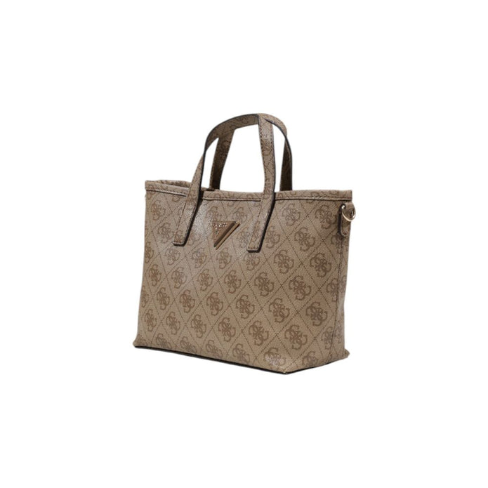 Beige Polyethylene Handbag