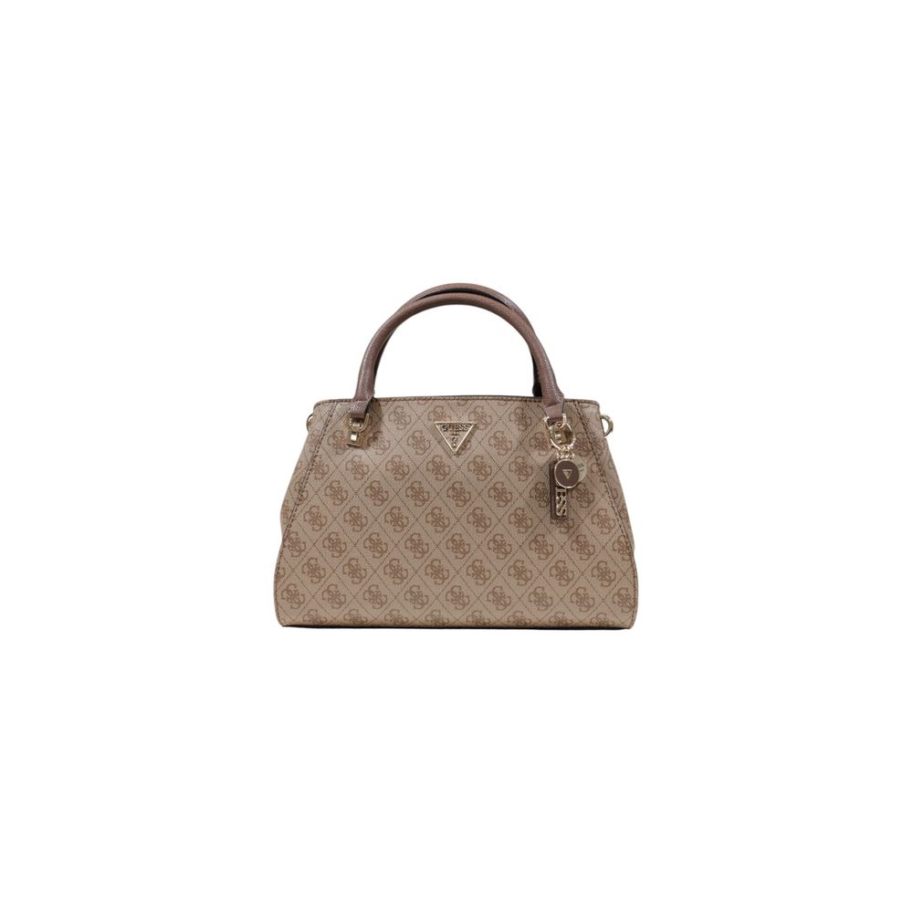 Beige Polyethylene Handbag