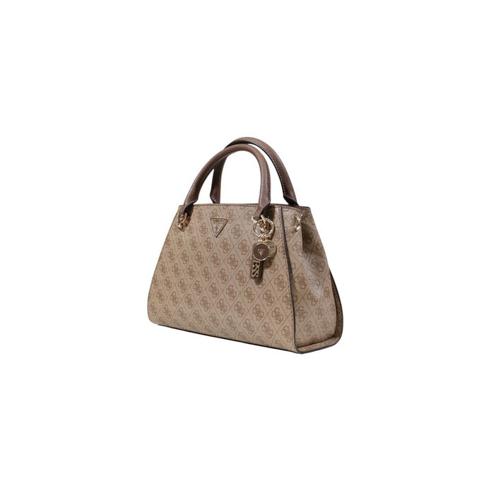 Beige Polyethylene Handbag