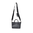 Gray Polyethylene Handbag