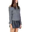 Gray Recycled Polyester Sweater