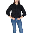 Black Recycled Polyester Cardigan