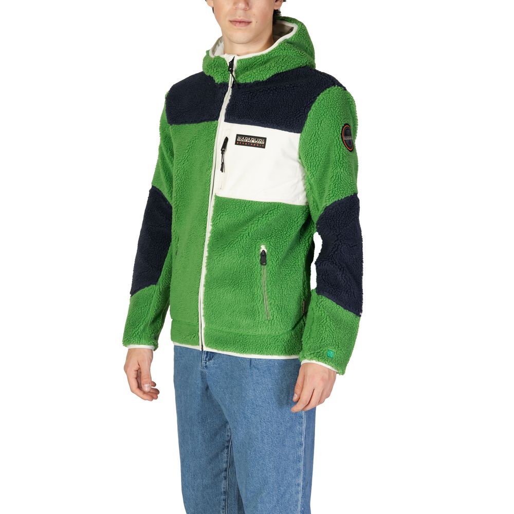 Green Polyester Sweater