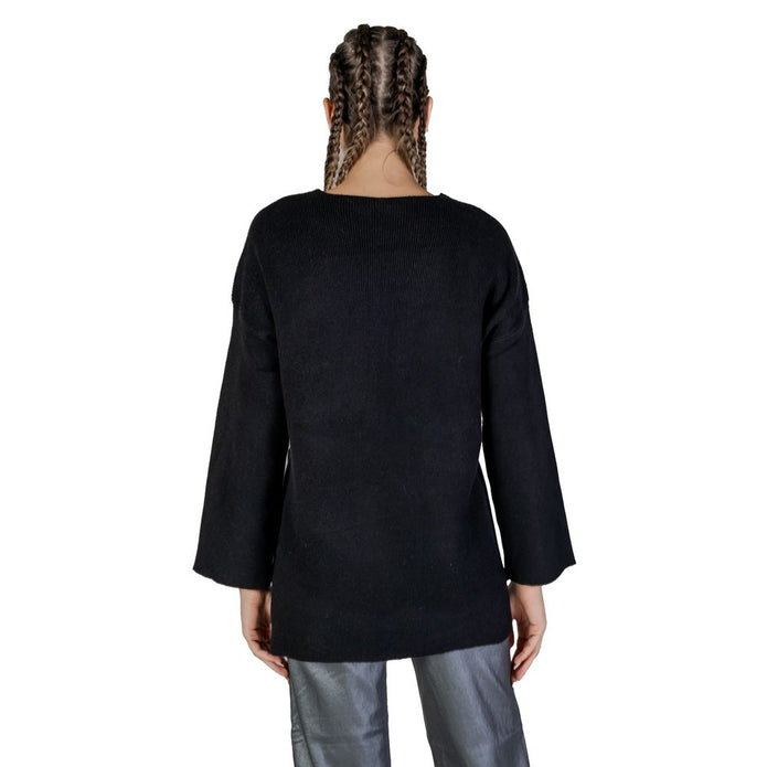 Black Viscose Sweater