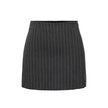 Gray Polyester Skirt