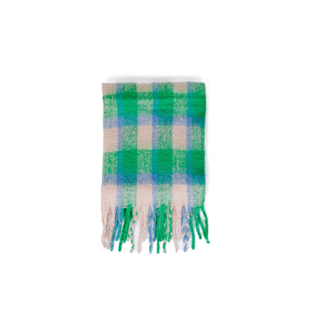 Green Polyester Scarf