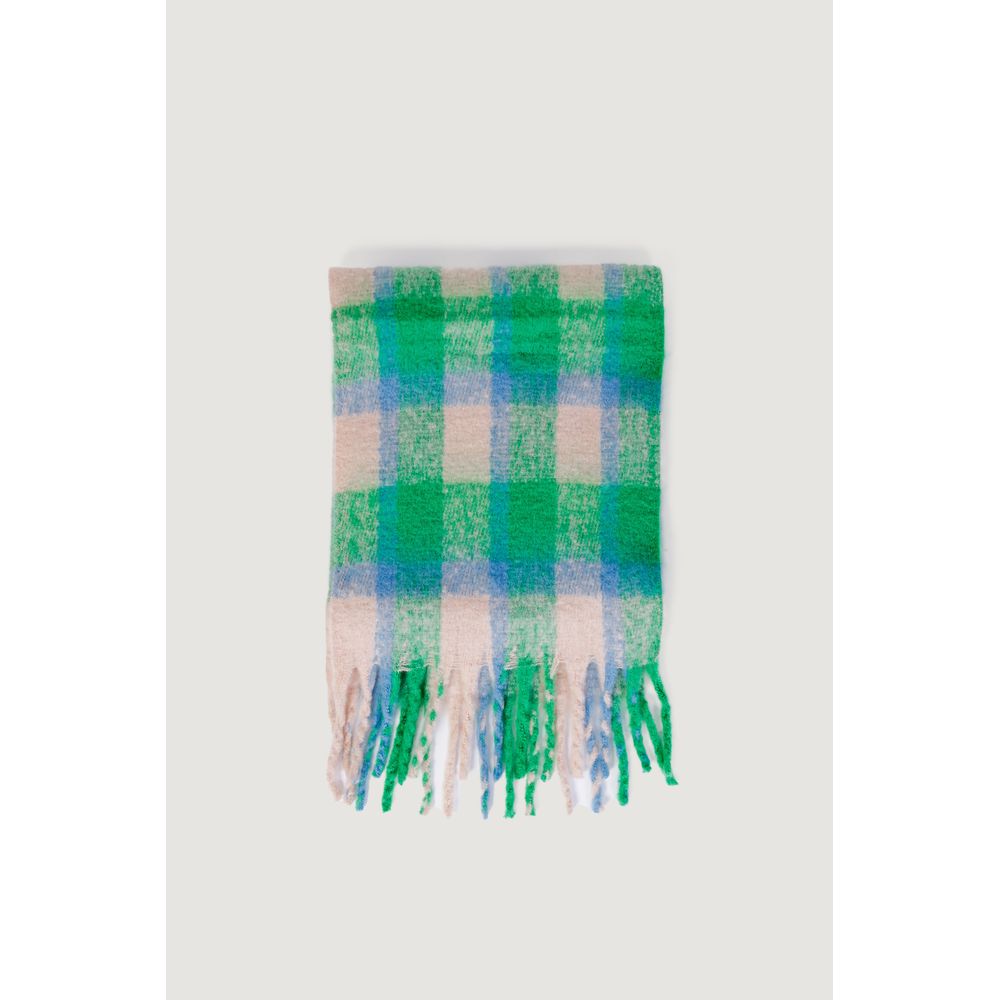 Green Polyester Scarf