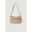 Beige Polyethylene Handbag