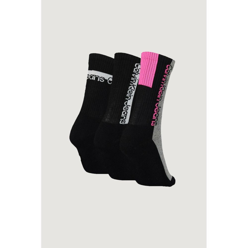 Black Cotton Sock