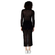 Black Marabou Long