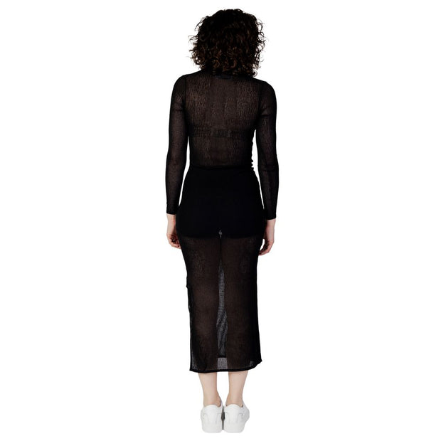 Black Marabou Long