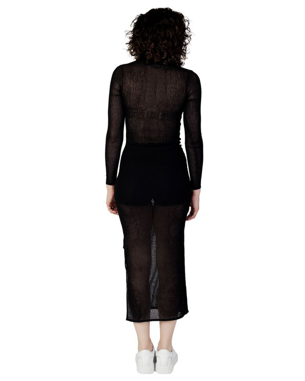 Black Marabou Long