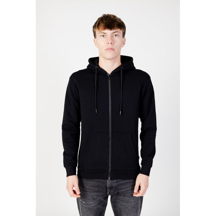 Black Polyester Hoody