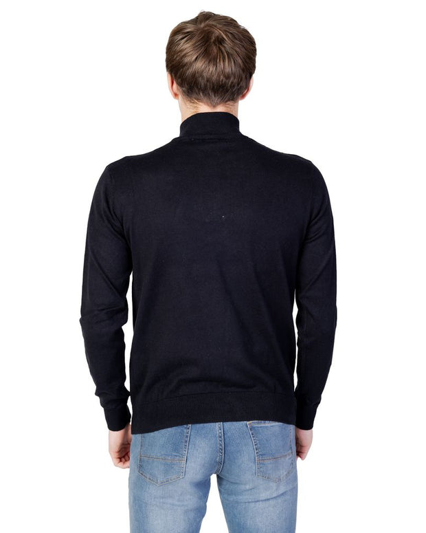 Black Cotton Sweater