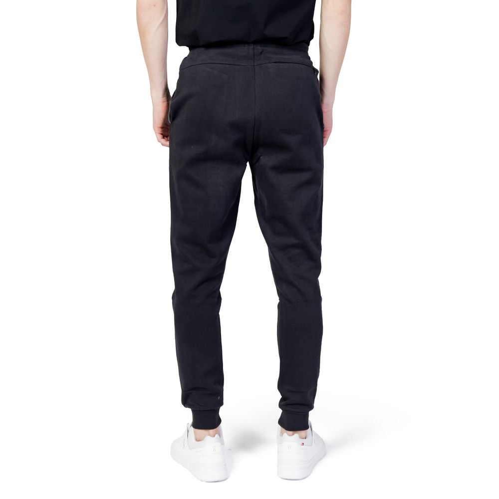 Black Cotton Jeans & Pant