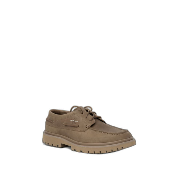Brown Leather Oxfords And Derby