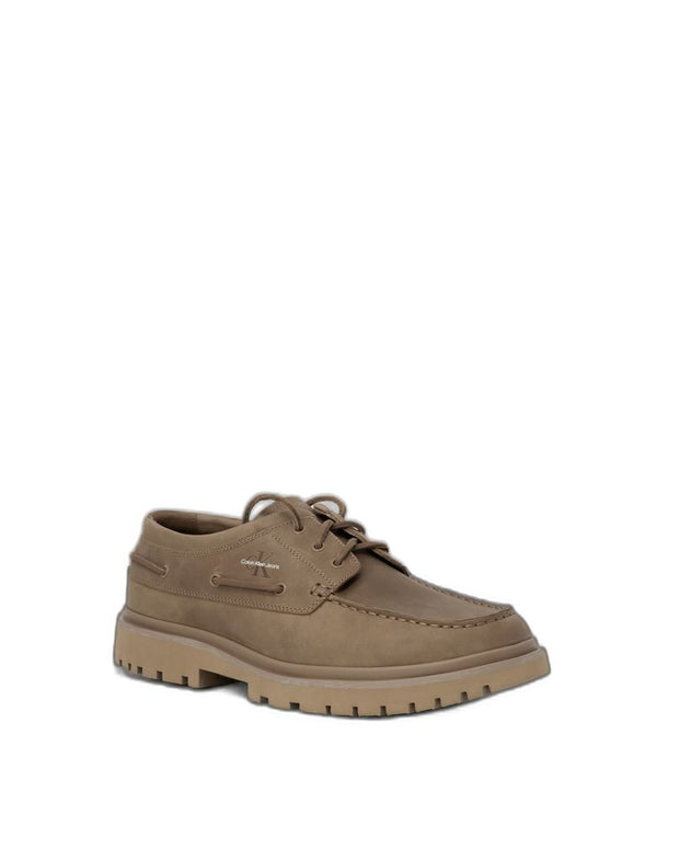 Brown Leather Oxfords And Derby