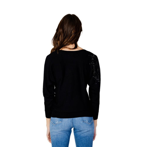 Black Viscose Sportswear