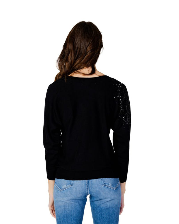 Black Viscose Sportswear