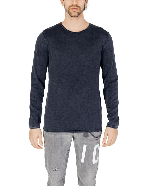 Blue Cotton Sweatshirt