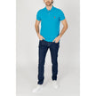 Blue Cotton Polo Shirt