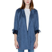 Blue Polyester Jackets & Coat