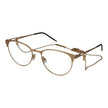 Gold Stainless Steel Glasses (Frames)