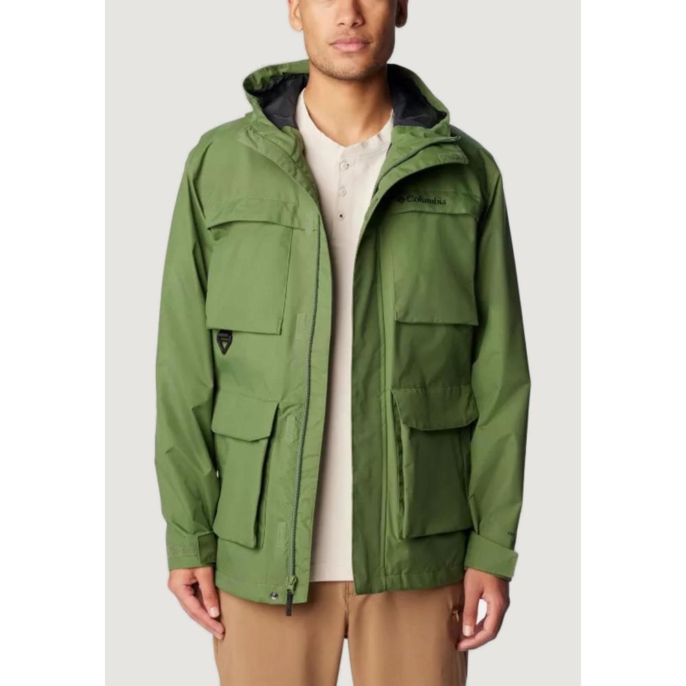 Green Polyester Jacket