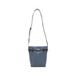 Blue Cotton Handbag