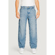 Blue Cotton Relaxed Fit Jean
