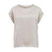 Gold Cotton Tops & T-Shirt