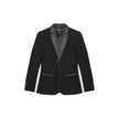 Black Polyester Suit