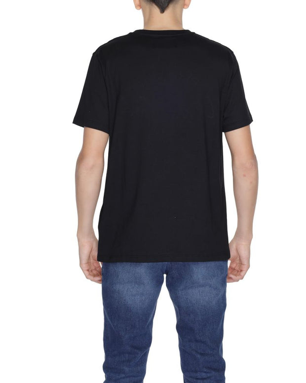 Black Cotton T-Shirt
