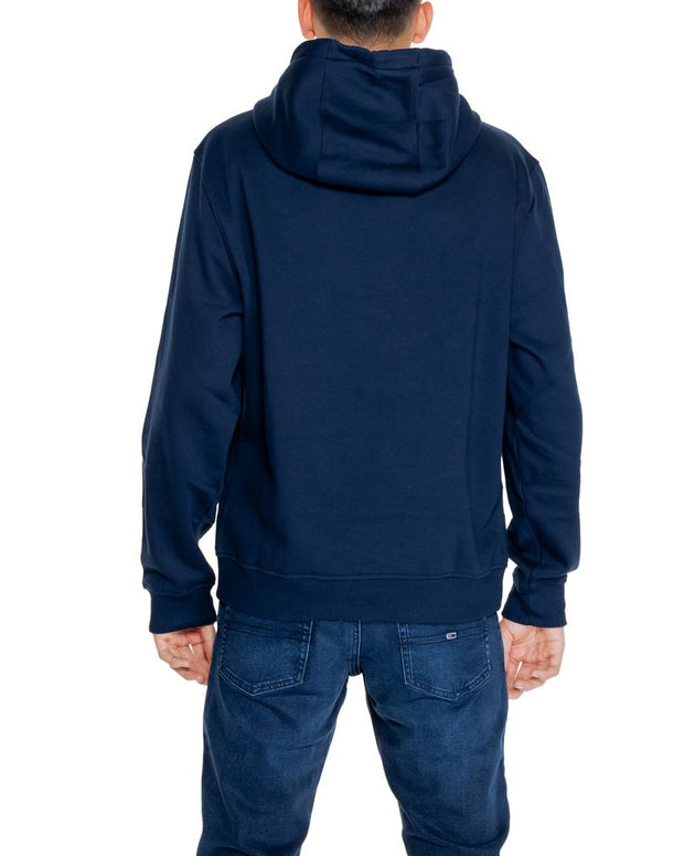 Blue Recycled Cotton Hoody
