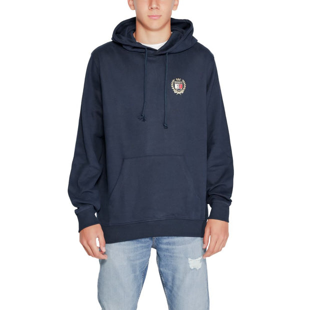 Blue Cotton Hoody