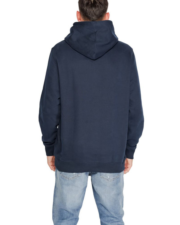 Blue Cotton Hoody