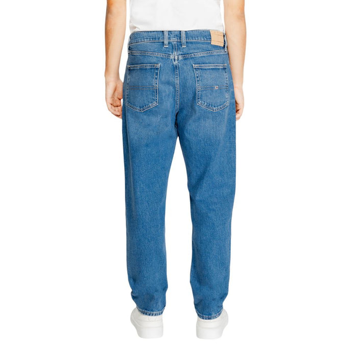 Blue Recycled Cotton Slim Fit Jean