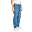 Blue Recycled Cotton Slim Fit Jean