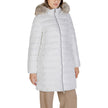 White Recycled Polyester Jackets & Coat