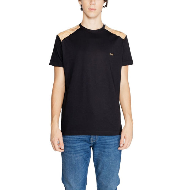 Black Cotton T-Shirt