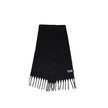 Black Polyester Scarf