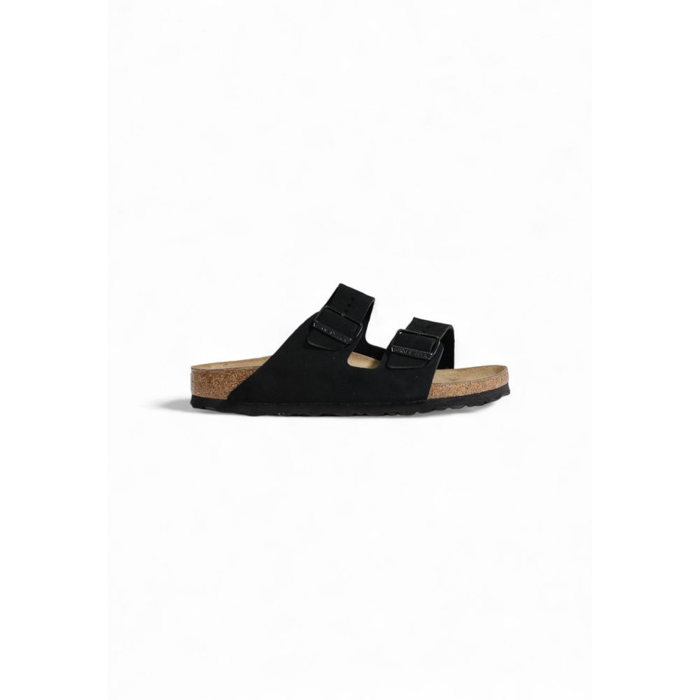 Black Suede Sandal