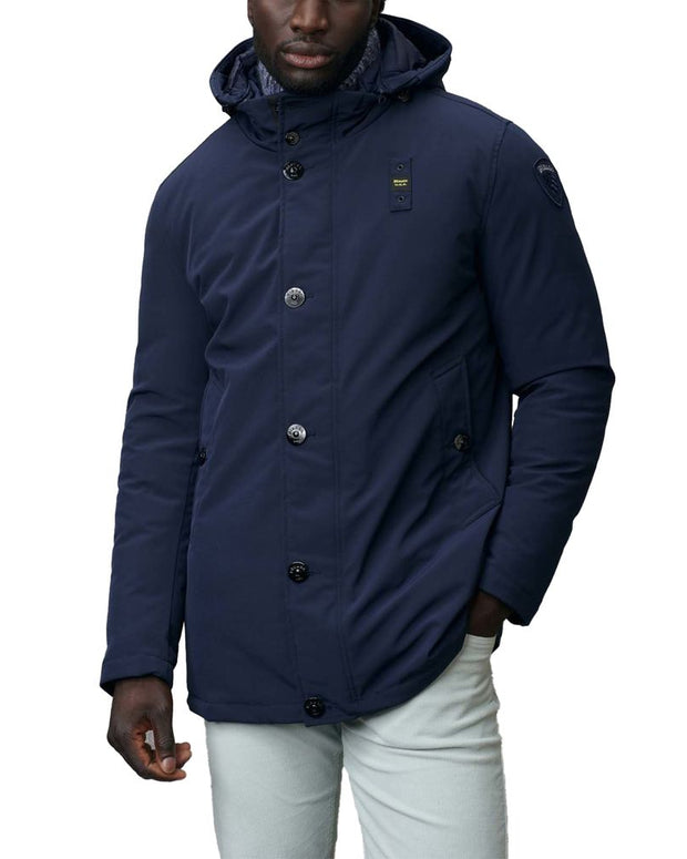 Blue Polyethylene Parka