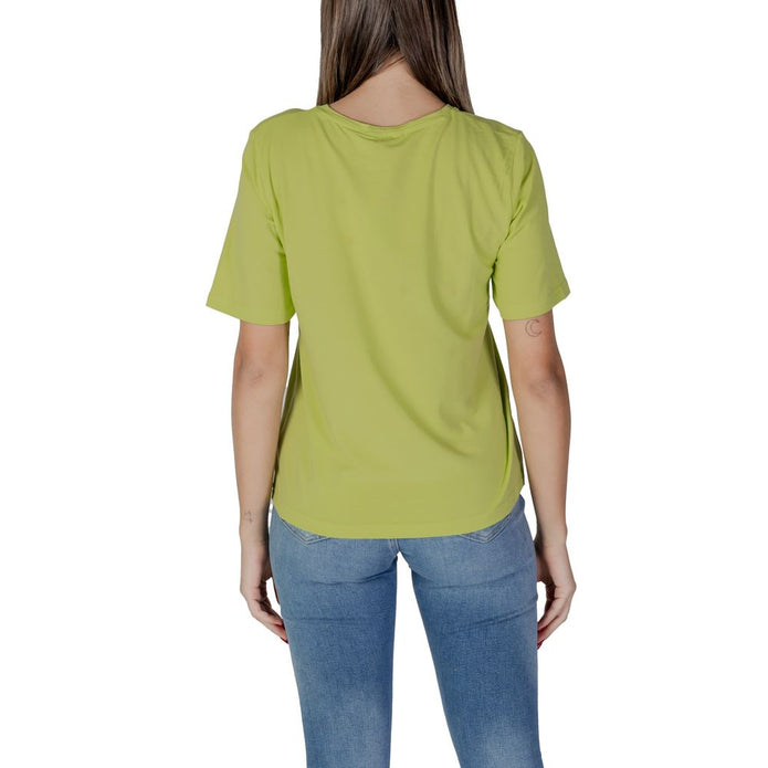 Green Cotton Tops & T-Shirt