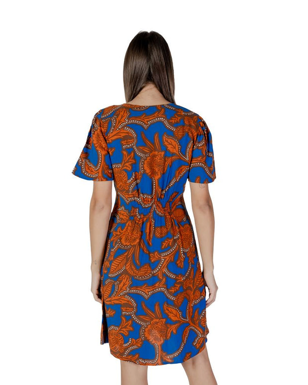 Blue Viscose Midi