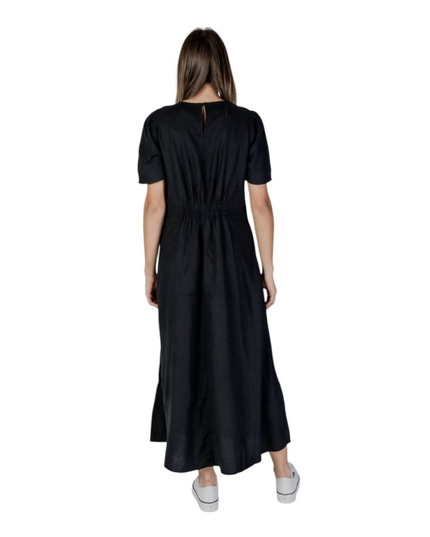 Black Linen Long