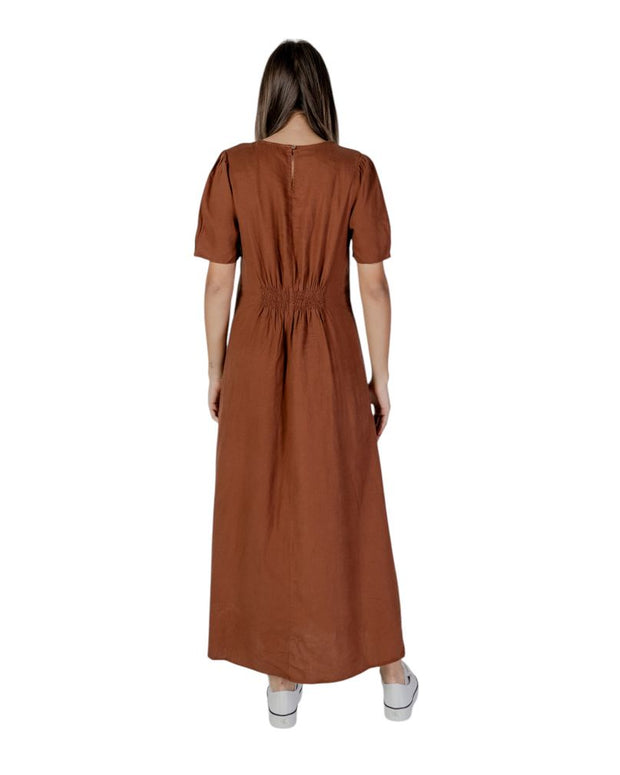 Brown Linen Long