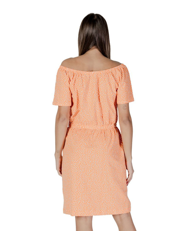 Orange Cotton Short