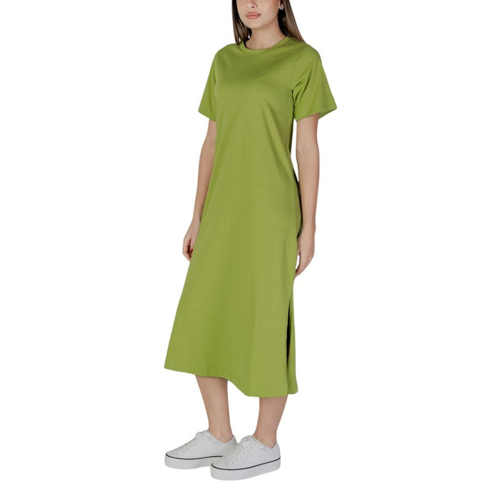 Green Cotton Dress